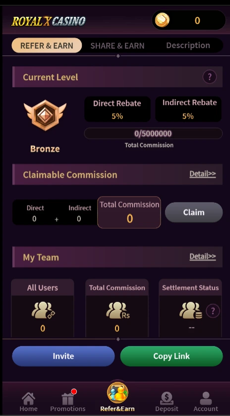 Royal X Casino Download